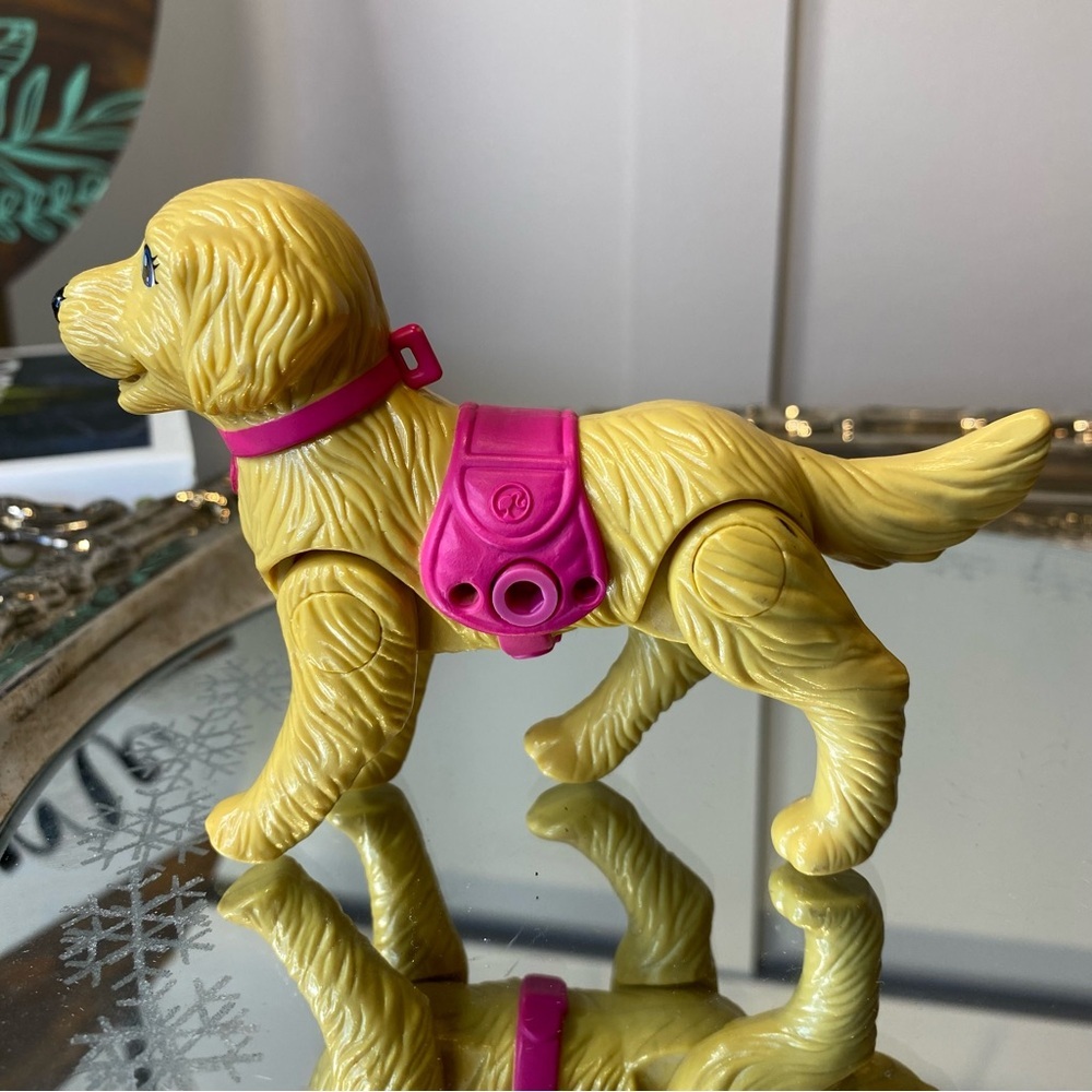 Barbie Pet Dog Mattel Vintage - Walking Golden Retriever